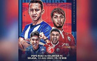 Heboh pertandingan persahabatan PSPS Riau vs Kelantan FC disebut gara-gara uang keamanan Rp40 juta (foto/int)